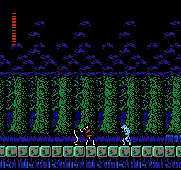 Soluce de Castlevania 2 - Simon's Quest sur Nes : Première partie, vers le manoir de Berkeley
