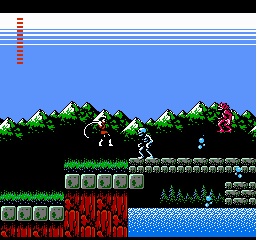 Soluce de Castlevania 2 - Simon's Quest sur Nes : Première partie, vers le manoir de Berkeley