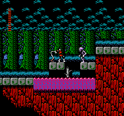 Soluce de Castlevania 2 - Simon's Quest sur Nes : Première partie, vers le manoir de Berkeley