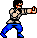 Double Dragon 2 sur Nes : Ennemis, boss et autres personnages du jeu DD II