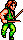Double Dragon 2 sur Nes : Ennemis, boss et autres personnages du jeu DD II