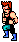 Double Dragon 2 sur Nes : Ennemis, boss et autres personnages du jeu DD II