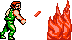 Double Dragon 2 sur Nes : Ennemis, boss et autres personnages du jeu DD II