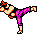 Double Dragon 2 sur Nes : Ennemis, boss et autres personnages du jeu DD II
