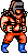 Double Dragon 2 sur Nes : Ennemis, boss et autres personnages du jeu DD II