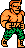 Double Dragon 2 sur Nes : Ennemis, boss et autres personnages du jeu DD II