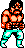 Double Dragon 2 sur Nes : Ennemis, boss et autres personnages du jeu DD II