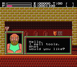 Soluce de Faxanadu sur Nes : Partie 1 - Le début de la plaine