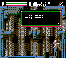 Soluce de Faxanadu sur Nes : Partie 7 - le chateau du démon : Dartmoor