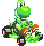 Mario Kart super circuit sur Game boy advance : truc et astuces