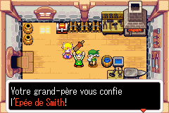 Le test de The legend of Zelda : The minish Cap sur Game Boy Advance (GBA)