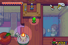 Le test de The legend of Zelda : The minish Cap sur Game Boy Advance (GBA)