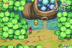 Le test de The legend of Zelda : The minish Cap sur Game Boy Advance (GBA)