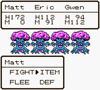 Les ennemis sont plus nombreux Le test de Dragon Warrior I & II sur Game Boy Color