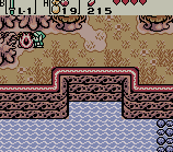 Zelda oracle of ages sur Game boy color : Les quarts de coeur
