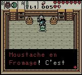 Zelda oracle of ages sur Game boy color : La quête de l'épée noble