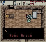 Zelda oracle of ages sur Game boy color : La quête de l'épée noble