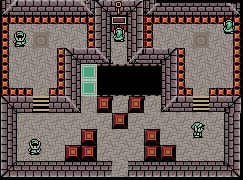 Soluce de Zelda Oracle Of Ages (Zelda OOA) sur Game Boy Color (GBC) : Donjon 1, tombe esprit