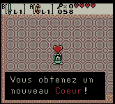 Soluce de Zelda Oracle Of Ages (Zelda OOA) sur Game Boy Color (GBC) : Donjon 1, tombe esprit