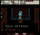 Soluce de Zelda Oracle Of Ages (Zelda OOA) sur Game Boy Color (GBC) : Donjon 1, tombe esprit