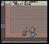 Soluce de Zelda Oracle Of Ages (Zelda OOA) sur Game Boy Color (GBC) : Donjon 1, tombe esprit