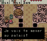 Soluce de Zelda Oracle Of Ages (Zelda OOA) sur Game Boy Color (GBC) : Du palais 1 (tombe esprit) au palais 2 (Donjon Ailes)
