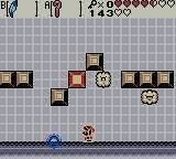 Soluce de Zelda Oracle Of Ages (Zelda OOA) sur Game Boy Color (GBC) : Donjon 5, Donjon Couronne