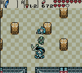 Soluce de Zelda Oracle Of Ages (Zelda OOA) sur Game Boy Color (GBC) : Du palais 6 (Donjon Sirène) au palais 7 (Ventre de Jabu-Jabu)