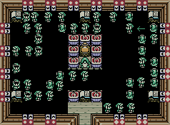 Soluce de Zelda Oracle Of Ages (Zelda OOA) sur Game Boy Color (GBC) : Du palais 6 (Donjon Sirène) au palais 7 (Ventre de Jabu-Jabu)