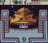 Soluce de Zelda Oracle Of Ages (Zelda OOA) sur Game Boy Color (GBC) : Du palais 6 (Donjon Sirène) au palais 7 (Ventre de Jabu-Jabu)