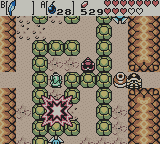Soluce de Zelda Oracle Of Ages (Zelda OOA) sur Game Boy Color (GBC) : Du palais 7 (Ventre de Jabu-Jabu) au palais 8 (Tombe Ancienne) 