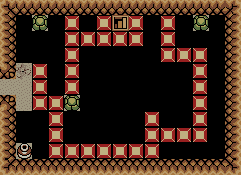 Soluce de Zelda Oracle Of Ages (Zelda OOA) sur Game Boy Color (GBC) : Du palais 7 (Ventre de Jabu-Jabu) au palais 8 (Tombe Ancienne) 