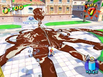 Le test de Super Mario Sunshine sur Game Cube (GC)