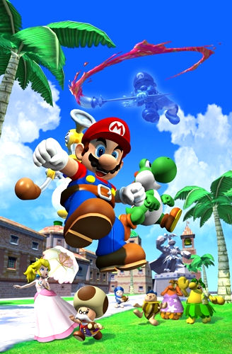 Le test de Super Mario Sunshine sur Game Cube (GC)