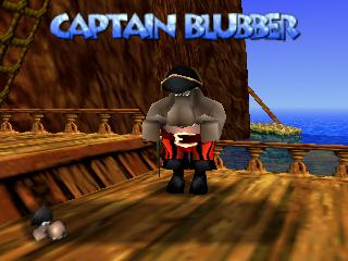 Le casting de Banjo et Kazooie sur Nintendo 64 (n64) : les 1er rôlesCaptain Blubber