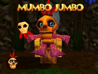 Le casting de Banjo et Kazooie sur Nintendo 64 (n64) : les 1er rôlesMumbo Jumbo