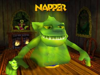 Le casting de Banjo et Kazooie sur Nintendo 64 (n64) : les 1er rôlesNapper