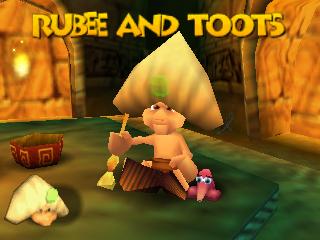 Le casting de Banjo et Kazooie sur Nintendo 64 (n64) : les 1er rôlesRubee and toots