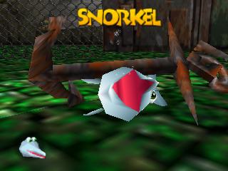 Le casting de Banjo et Kazooie sur Nintendo 64 (n64) : les 1er rôlesSnorkel