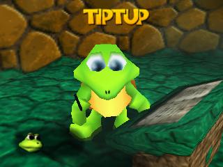 Le casting de Banjo et Kazooie sur Nintendo 64 (n64) : les 1er rôlesTiptup
