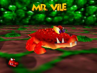 Le casting de Banjo et Kazooie sur Nintendo 64 (n64) : les 1er rôlesMr Vile