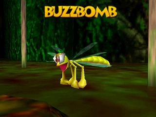 Le casting de Banjo et Kazooie sur Nintendo 64 (n64) : les 2nds rôles (de Bawl à Lockup)Buzzbomb