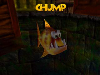 Le casting de Banjo et Kazooie sur Nintendo 64 (n64) : les 2nds rôles (de Bawl à Lockup)Chump