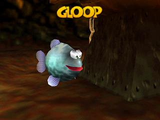 Le casting de Banjo et Kazooie sur Nintendo 64 (n64) : les 2nds rôles (de Bawl à Lockup)Gloop