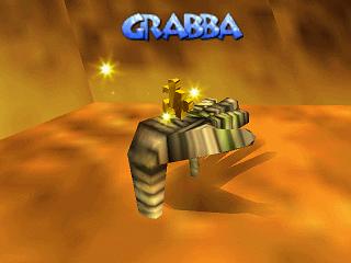 Le casting de Banjo et Kazooie sur Nintendo 64 (n64) : les 2nds rôles (de Bawl à Lockup)Grabba