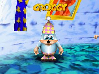 Le casting de Banjo et Kazooie sur Nintendo 64 (n64) : les 2nds rôles (de Bawl à Lockup)Groggy