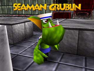 Le casting de Banjo et Kazooie sur Nintendo 64 (n64) : les 2nd rôles  (de Moggy à Yum-Yum)Seaman Grublin