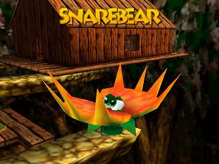 Le casting de Banjo et Kazooie sur Nintendo 64 (n64) : les 2nd rôles  (de Moggy à Yum-Yum)Snarebear