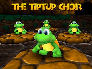 Le casting de Banjo et Kazooie sur Nintendo 64 (n64) : les 2nd rôles  (de Moggy à Yum-Yum)The Tiptup Choir