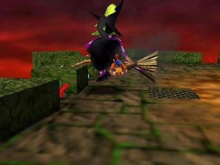 Soluce de Banjo & Kazooie sur nintendo 64 (n64) : Le combat final contre Gruntilda